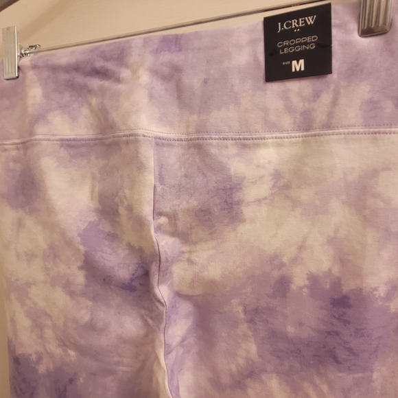 NWT J.crew factory lilac cropped leggings - Picture 3 of 4